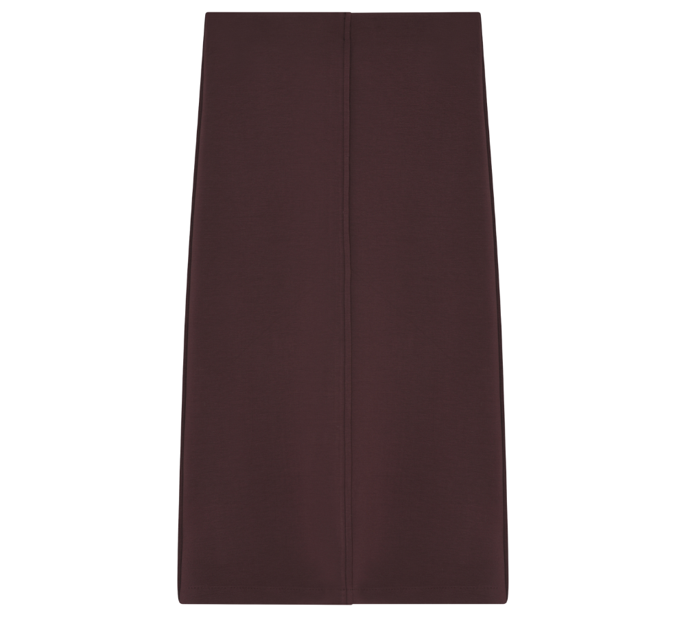 Suzie Scuba nederdel - Chocolate Plum